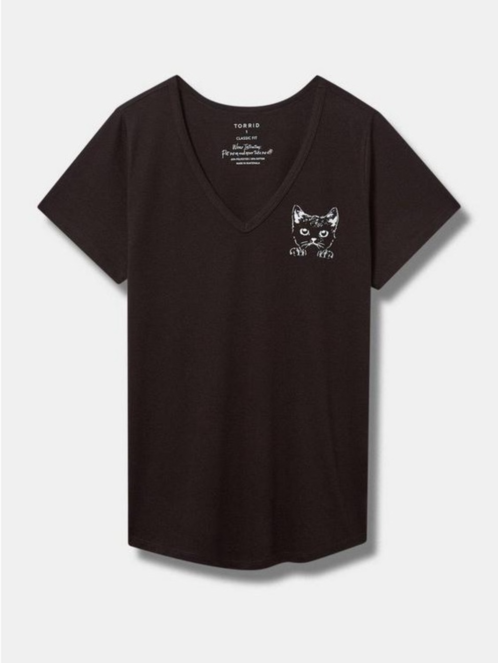 Torrid Cat Classic Fit Signature Jersey Tee